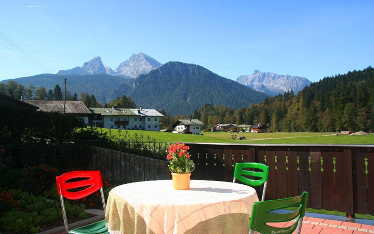 Ferienwohnung Haus Heimattreu Schönau am Königssee Esterno foto